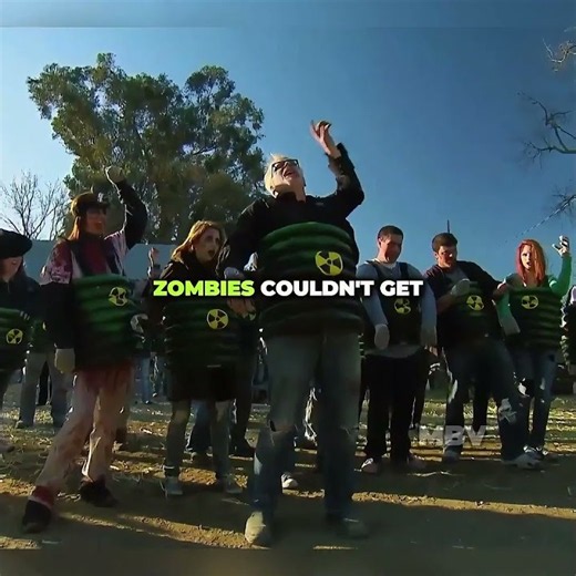 Can a Zombie Horde Break Down Your Door?! #mythbusters #science #shorts