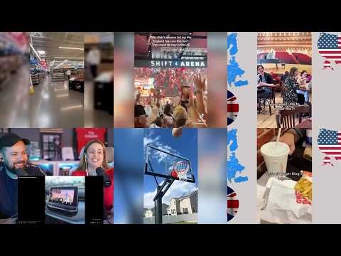 Europeans Try American Food & Culture Shock 🍔🤯