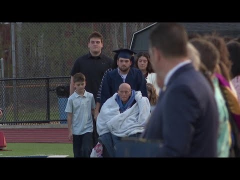 A father's dying wish comes true at special graduation ceremony