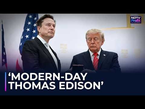 'Elon Musk Is A National Treasure': Trump's Big Praise For Tesla, SpaceX CEO