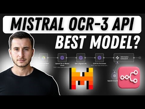 Zero Data Entry: New Mistral OCR-3 Model Handles ANY Document! | n8n