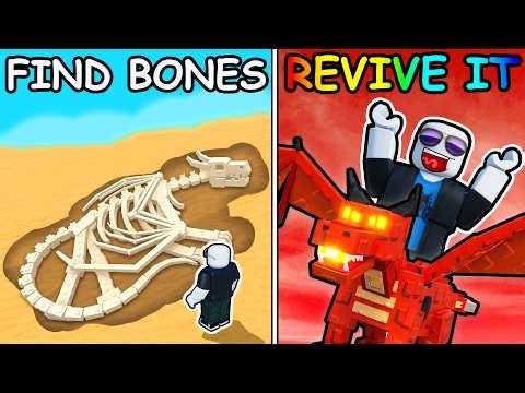 Dig up BONES and REVIVE THEM in Roblox...