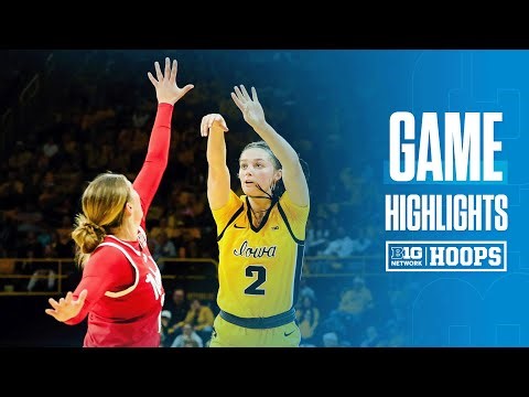 Nebraska vs. Iowa | Highlights | Big Ten Women's Basketball | 01/01/26
