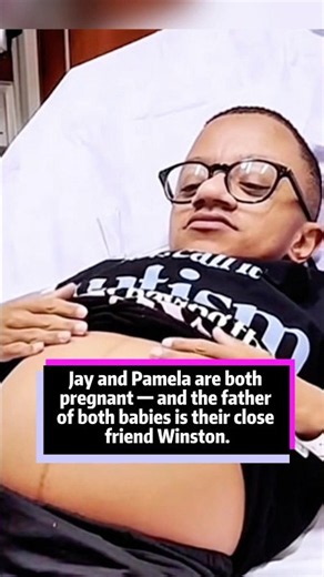 Jay and Pamela are both pregnant — and the father of both babies is their close friend Winston.