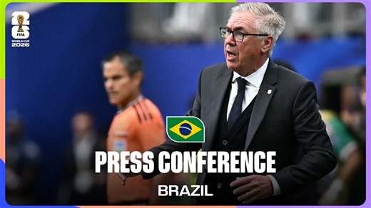 Post-Match Press Conference: Brazil's Carlo Ancelotti On 2-1 Win Over Japan