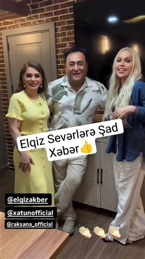ELQİZ ƏKBƏR ÇOX YAXINDA👏❤️ #shorts