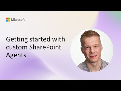 Getting started with custom SharePoint Agents