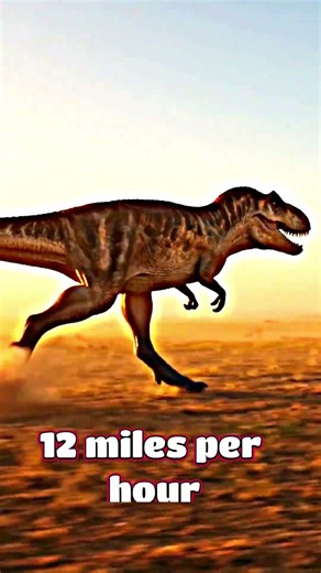 Dinosaurs Facts: How Fast Could a T-Rex Really Run? #dinosaurs #trex #facts