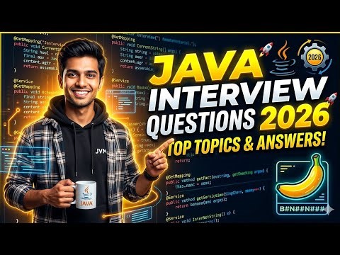 Important java interview questions in 2026 #freshersinterview #freshersinterviewtips #strings #java