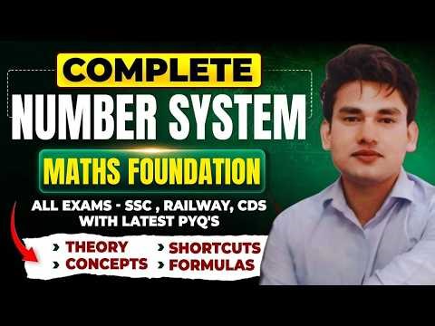 Number System Maths Full Chapter | SSC, Bank, Railway, TET, STET | Complete Concept + Questions