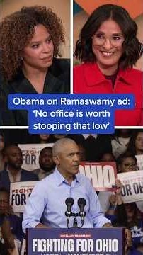 Obama on Ramaswamy ad: ‘No office is worth stooping that low’