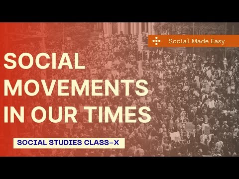 Social Protest Movements Explained | 10th SOCIAL | TET | DSC | CTET