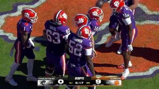 Charleston Southern Buccaneers vs. Clemson Tigers: Full Highlights