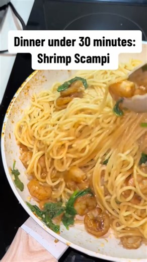 Classic shrimp scampi made simple at home