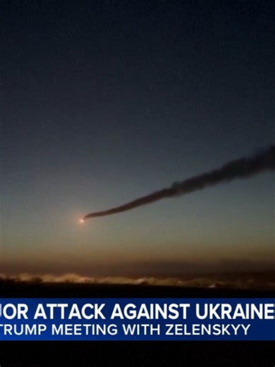 Russia attacked Ukraine's capital with ballistic missiles and drones on Saturday, killing at least one person and wounding 27, a day before talks between the leaders of Ukraine and the United States, authorities said. #news #nationalnews #worldnews #ukraine #russia