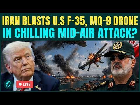 Iran SHOOTS DOWN U.S F-35 Jet, MQ-9 Drone LIVE | IRGC’s Bandar Abbas Revenge Begins?