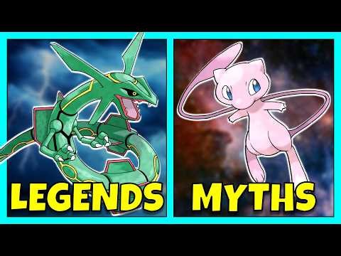 Legendary VS Mythical Pokémon