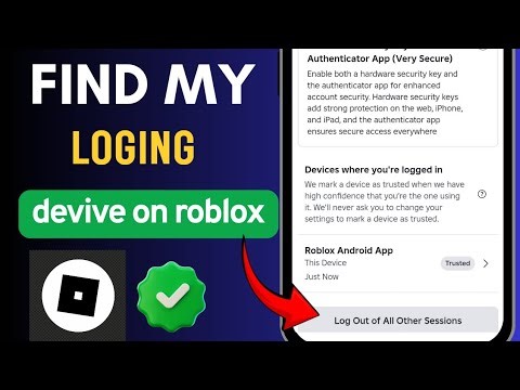 How to See Who Logged Into Your Roblox Account! (2026) | Logout roblox account from others devices