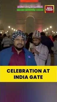 India Gate Buzzes with Excitement as People Celebrate New Year 2026 |India Today