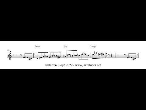 Chromatic enclosures Jazz vocabulary