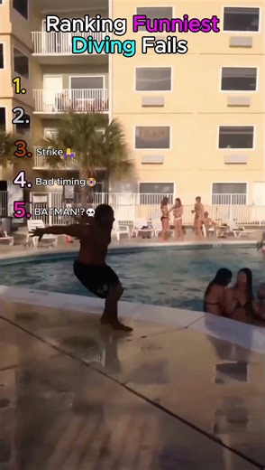 Ranking Funniest Diving Fails😭