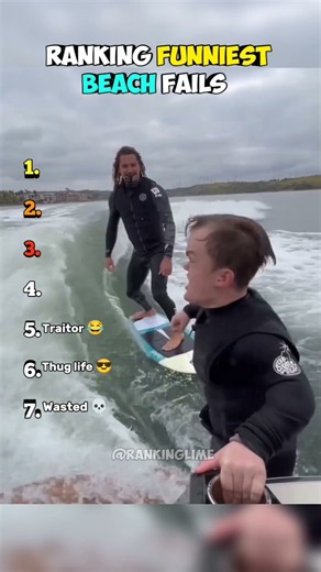 Ranking Funniest Beach Fails. 😆🏖️