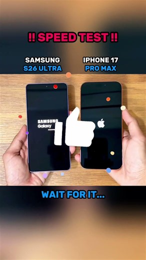 ☠️⚡ IPHONE 17 PRO MAX VS SAMSUNG S26 ULTRA SPEED TEST!!