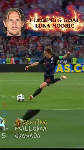 1 Legend, 5 Goals | Luka Modric #football #realmadrid #modric #goals