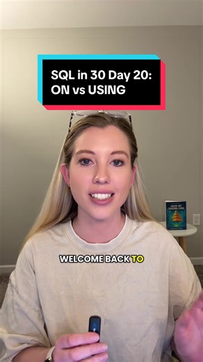 Mastering SQL Joins: ON vs USING Explained