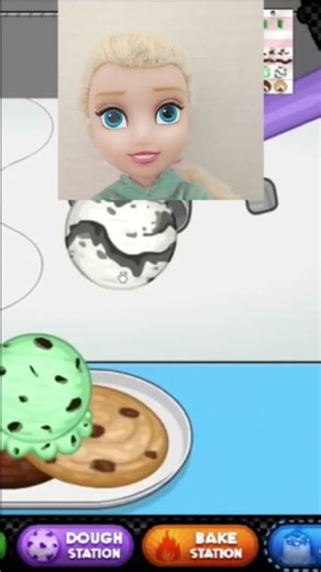 🍪🍦 Elsa and Anna Toddlers Ice Cream Treats in Papa's Scooperia #frozen #elsaandanna #papalouie