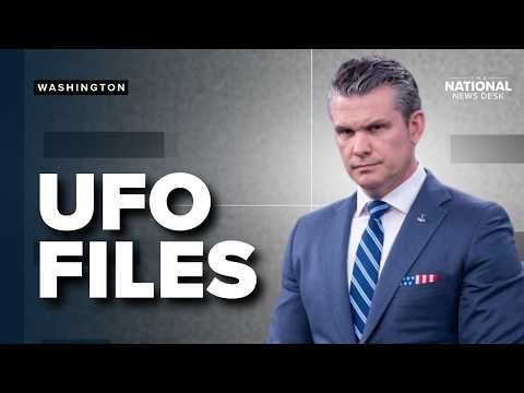 Pentagon released UFO FILES, never before seen