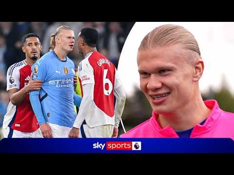 "It's MASSIVE." | Erling Haaland relishing Arsenal challenge