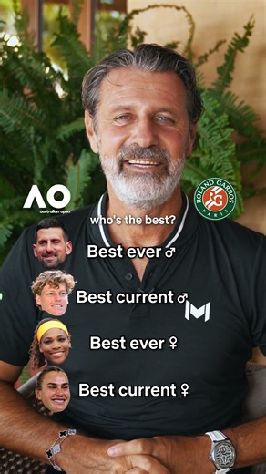 Nadal, Djokovic, Serena | Who are the greatest tennis legends ever at the Au Open and Roland-Garros?