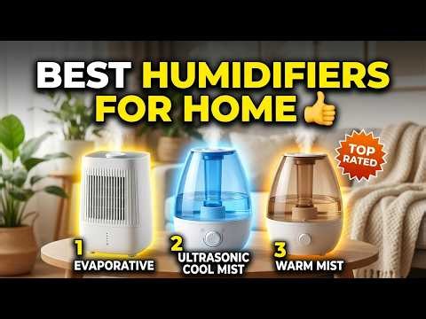 TOP 5 Best Humidifiers For Home 2026