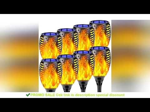 Outdoor Led Solar Lights Flickering Dancing Flame Torch Solar Lighting Waterproof Lamp For Garden De