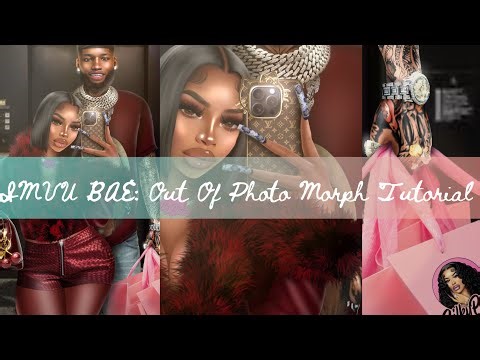 IMVU Bae Edition: DOUBLE Out Of Photo Morph Edit Tutorial 🖤🍇🍷