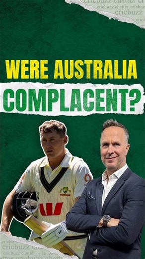 '#Australia were complacent....'👀 #Shorts #Ashes #AUSvENG