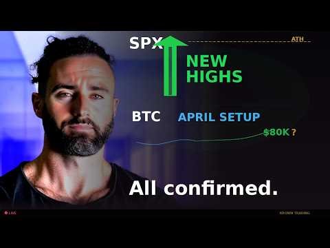🚨 SPX Ready For NEW Highs & Bitcoin's Setup In April