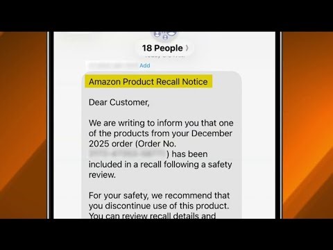 Fake recall text scams: How to avoid getting swindled | NBC4 Washington