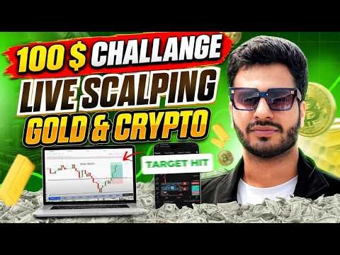 Crypto Gold Live Trading 29 OCTOBER | Market Trader | #goldtrading #cryptotrading #bitcoin