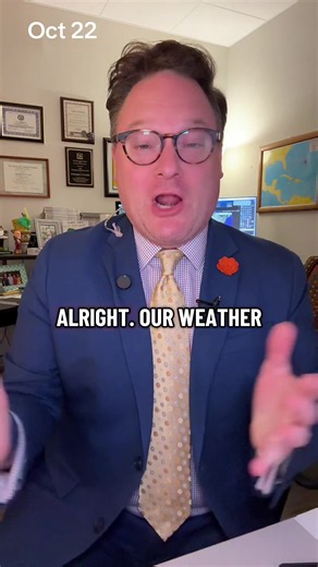 Chief Meteorologist Chris Franklin discusses how a changing weather pattern could lead to more clouds next week and a chance of rain for trick-or-treaters