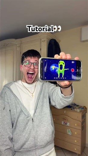 TUTORIAL alien Gif #TREND 😳🍆🤮#trend #magic #backstage #creative #lol #shorts#tutorial