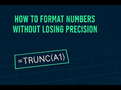 The Easiest Way To Remove Decimals In Excel