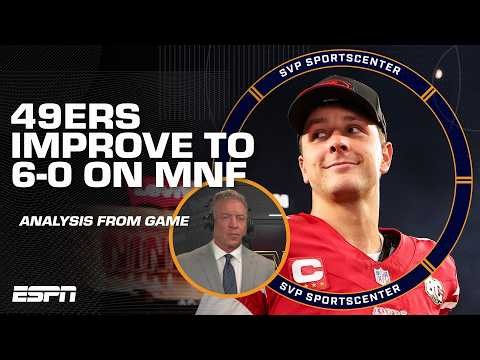 49ers stay PERFECT 🤩 Analysis from San Francisco's MNF win over the Commanders 👀 | SC with SVP