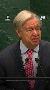 UN Chief condemns Gaza destruction, West Bank settlements | AJ #shorts
