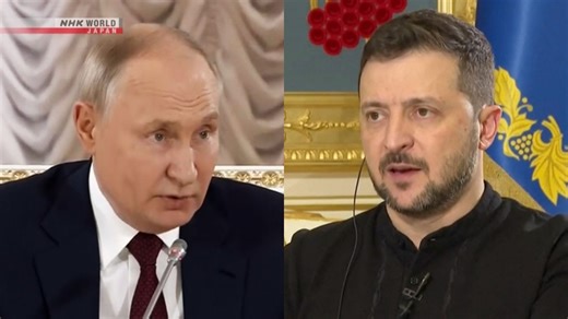 Vladimir Poutine et Volodymyr Zelenskyy affirment que la Russie et l'Ukraine continueront à se battre