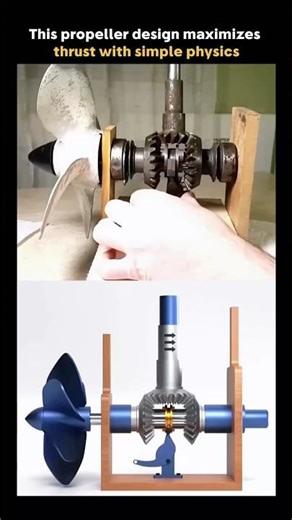 This is how boat propellers work