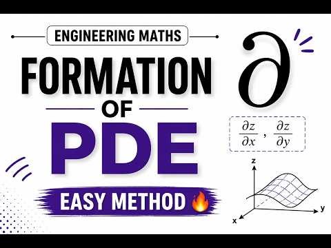 Form of Partial Differential Equation (PDE) | Easy Explanation 🔥