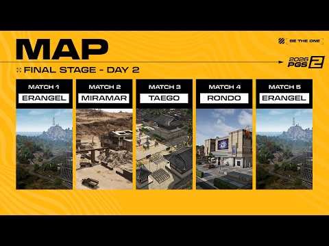 [MAP] PGS 2 - Series 2 - Final Stage - Day 2
