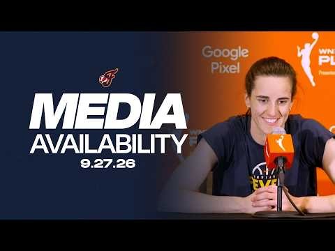 Caitlin Clark Pregame Media Availability at Las Vegas Aces | September 27, 2026